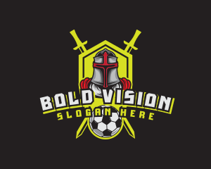 Varsity Knight Soccer logo design