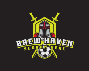 Varsity Knight Soccer logo design