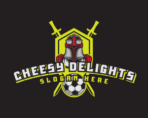 Varsity Knight Soccer logo design