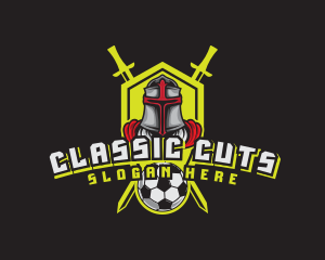 Varsity Knight Soccer logo design