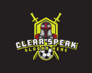 Varsity Knight Soccer logo design