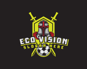 Varsity Knight Soccer logo design