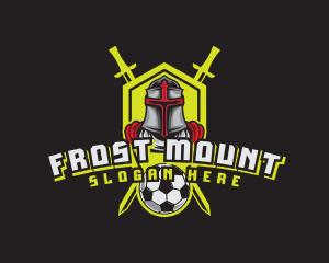 Varsity Knight Soccer logo design