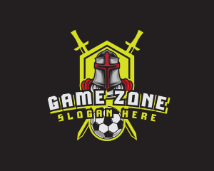 Varsity Knight Soccer logo design