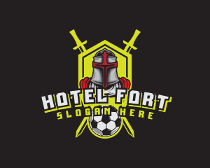 Varsity Knight Soccer logo design