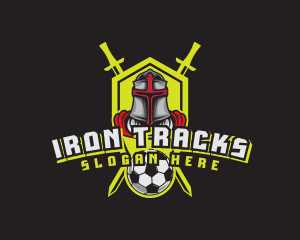 Varsity Knight Soccer logo design