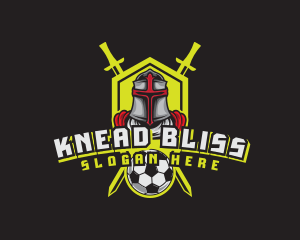 Varsity Knight Soccer logo design