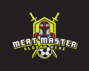 Varsity Knight Soccer logo design