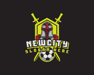 Varsity Knight Soccer logo design