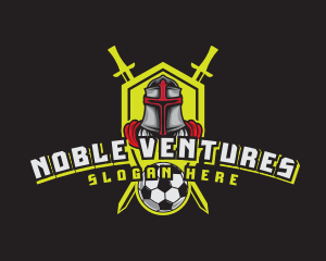 Varsity Knight Soccer logo design