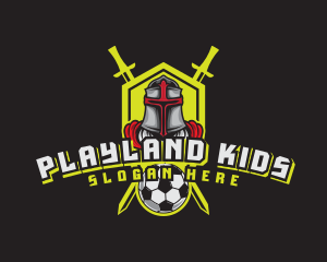 Varsity Knight Soccer logo design