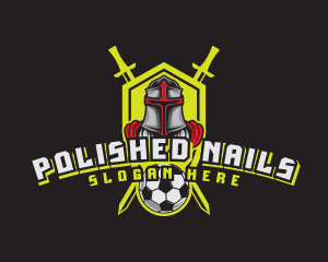 Varsity Knight Soccer logo design