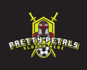 Varsity Knight Soccer logo design