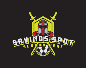 Varsity Knight Soccer logo design