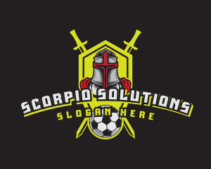 Varsity Knight Soccer logo design