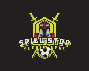 Varsity Knight Soccer logo design