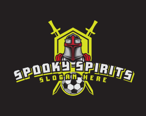 Varsity Knight Soccer logo design