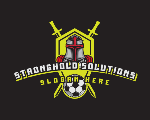 Varsity Knight Soccer logo design