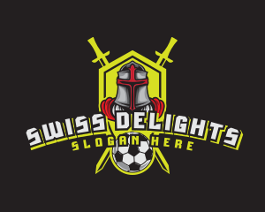 Varsity Knight Soccer logo design