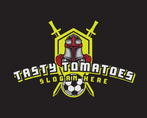 Varsity Knight Soccer logo design