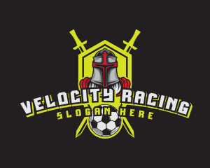 Varsity Knight Soccer logo design