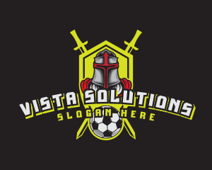 Varsity Knight Soccer logo design