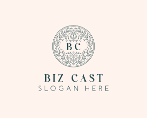 Wedding Floral Event Logo