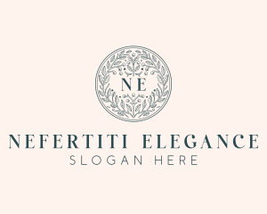 Wedding Floral Event logo design