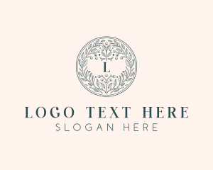 Wedding Floral Event Logo