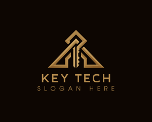 Housing Real Estate Key logo design