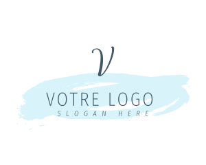 Watercolor - Watercolor Brush Business logo design