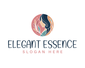 Woman Flower Therapy logo design