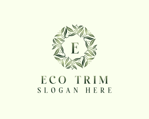 Natural Herbal Leaves logo design