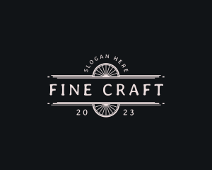 Hipster Cowboy Carriage logo design