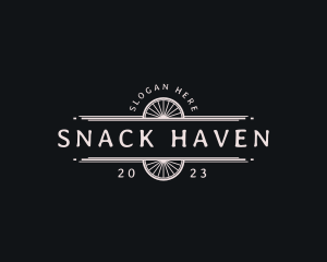 Hipster Cowboy Carriage logo design