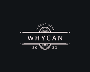 Rustic - Hipster Cowboy Carriage logo design