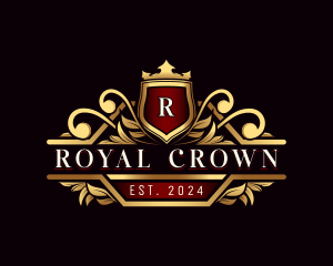 Premium Royal Crest logo design