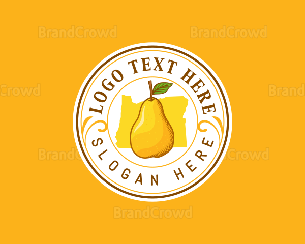 Juicy Pear Oregon Logo