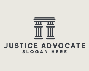 Prosecutor - Column Law Firm logo design