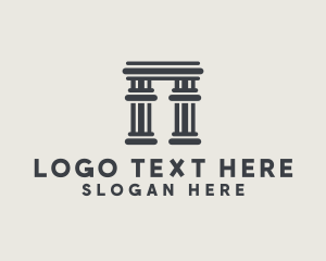 Judge - Column Law Firm logo design