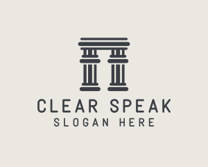 Column Law Firm logo design