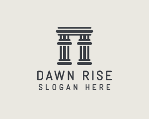 Column Law Firm logo design