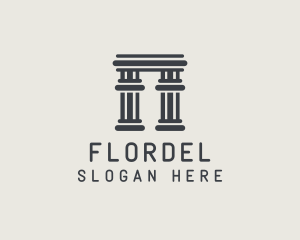 Column Law Firm logo design