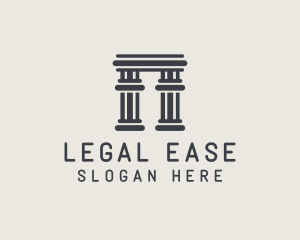 Law - Column Law Firm logo design