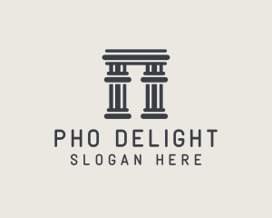 Column Law Firm logo design