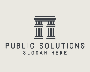 Government - Column Law Firm logo design