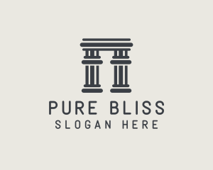 Column Law Firm logo design