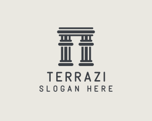 Column Law Firm logo design