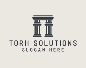 Column Law Firm logo design