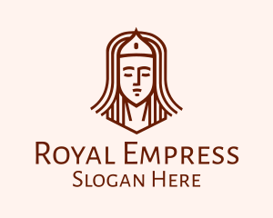 Medieval Royal Princess logo design